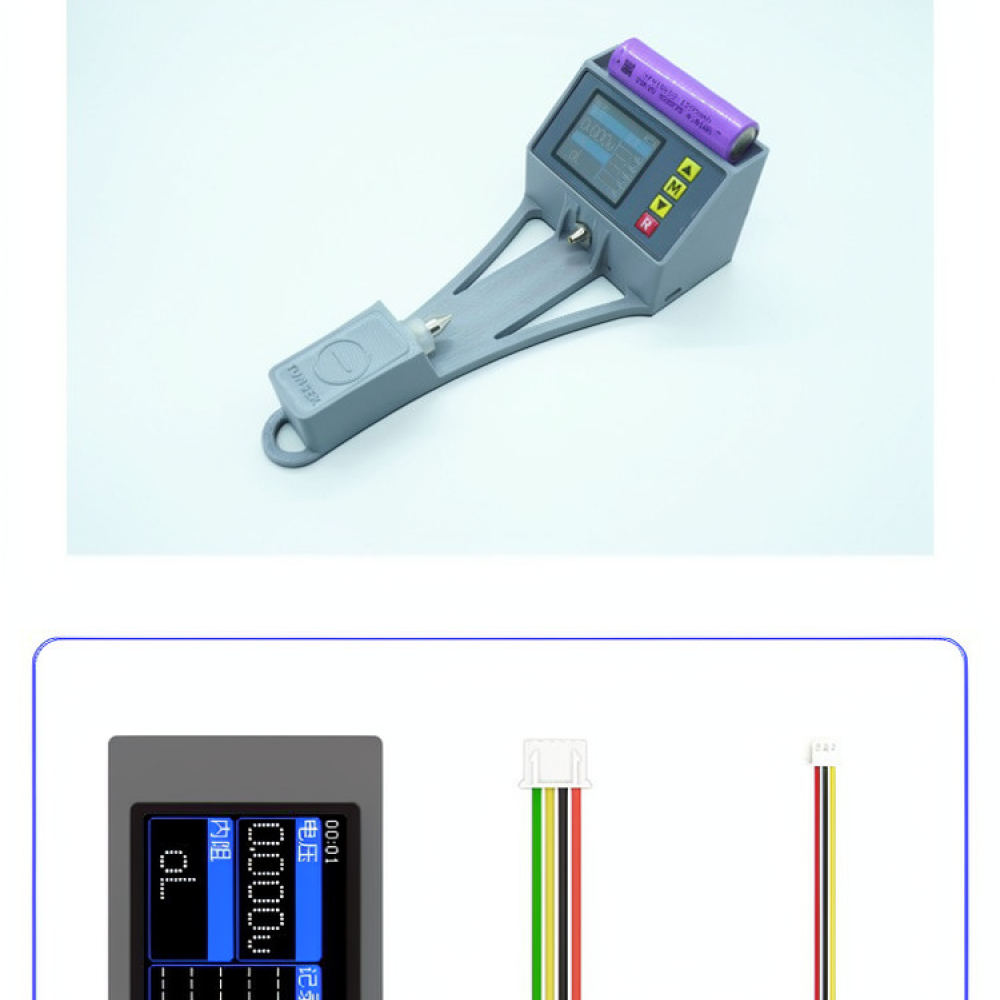 Battery Internal Resistance Tester Four Wire - Verimli Batarya İç Direnç Voltaj Test