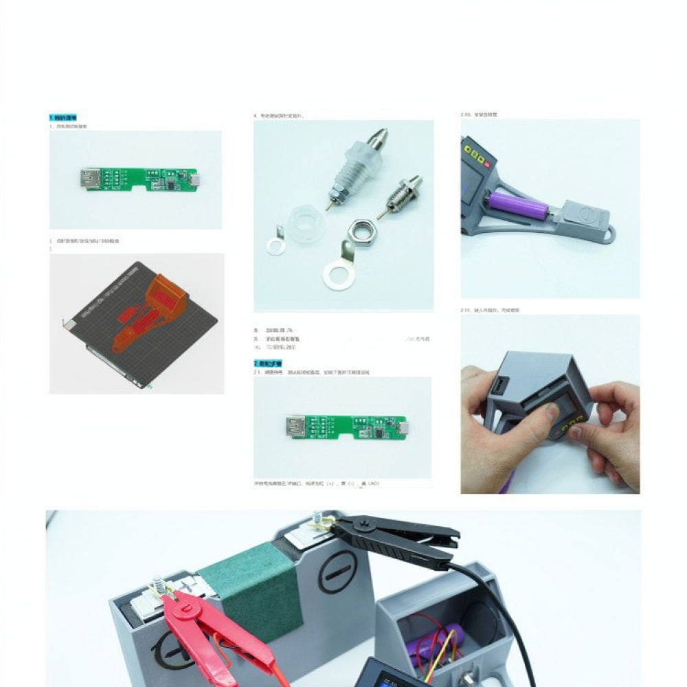Verimli Batarya İç Direnç Volt - Battery Internal Resistance Tester Four Wire incelemesi ve fiyatı